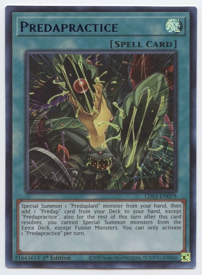 Yu-Gi-Oh! Predapractice LDS3-EN079 1st Edition
