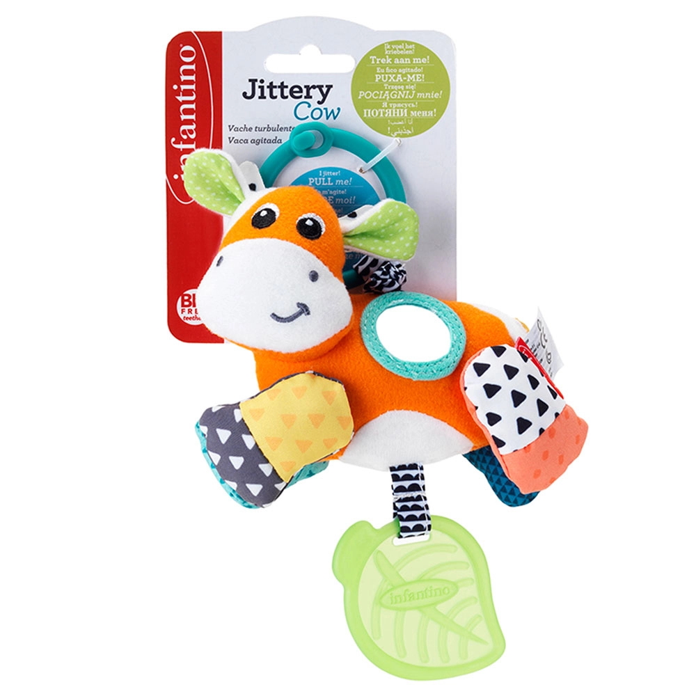 Jittery Fabric Cow - 0 month & above