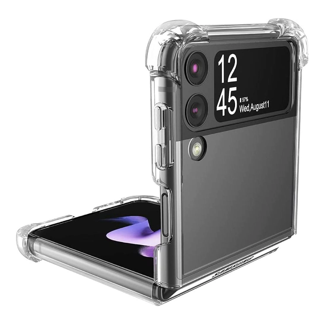 Hyphen Clear Drop Protection Case - TPU Clear for Samsung Galaxy Z Flip4