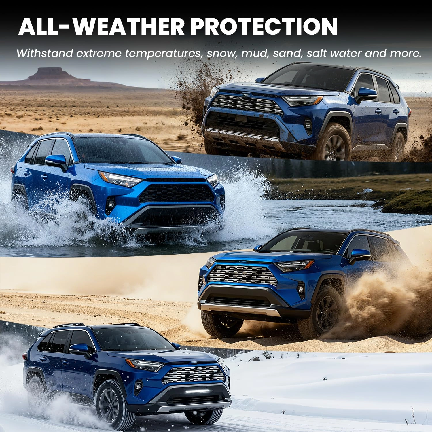 Floor Mats - Toyota RAV4 2019-2025 Full Set
