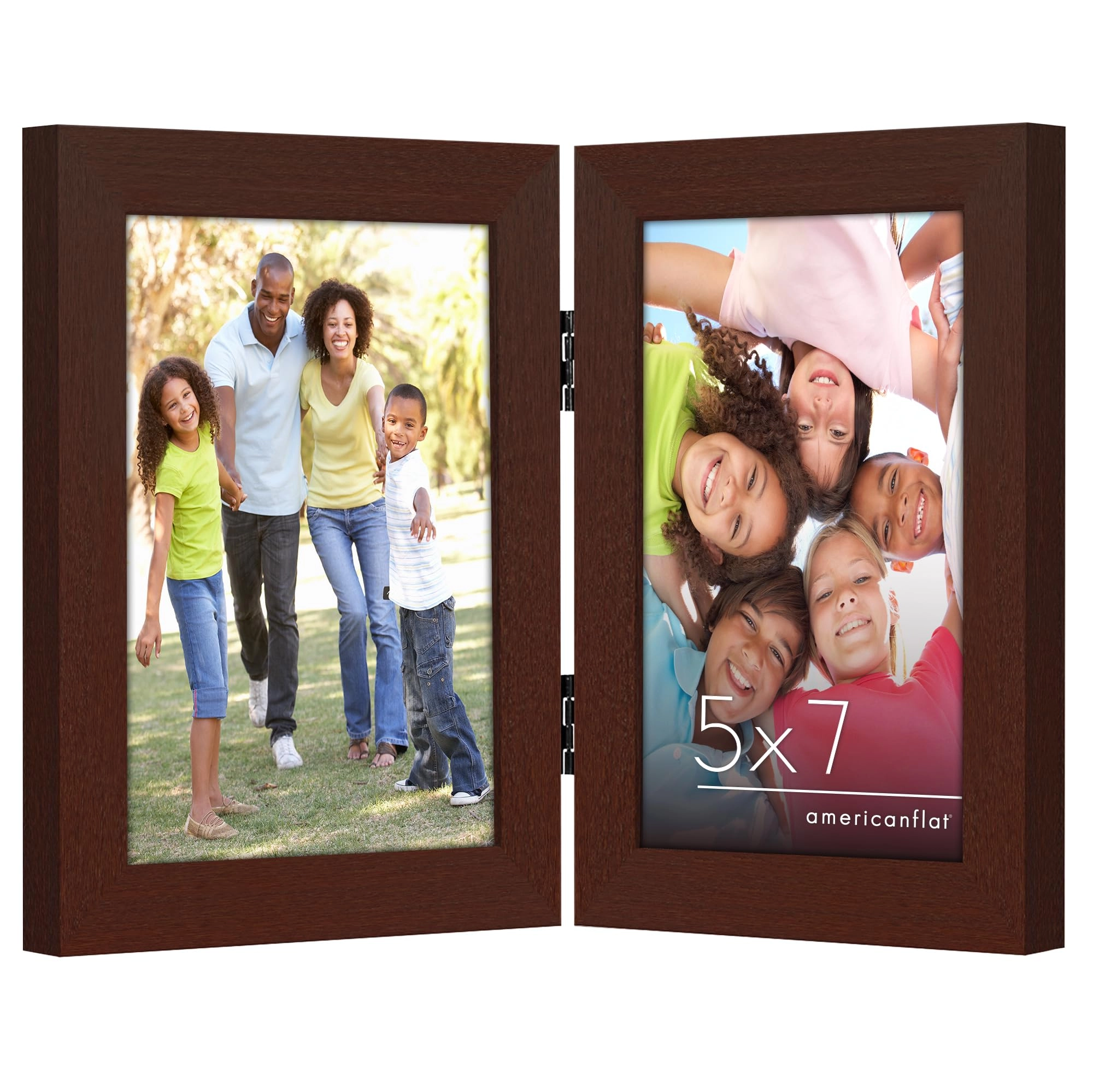Hinged Picture Frame - 5x7 Two Displays