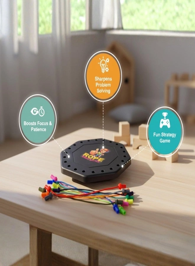 Rope Untangling Challenge Puzzle