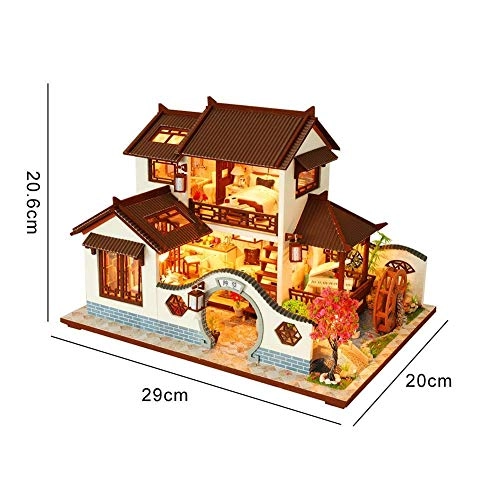Dollhouse Kit Ancient Town - 1:24