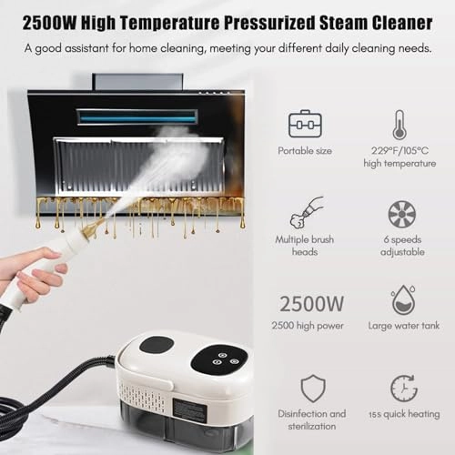 Handheld Steam Cleaner - 3.5Bar 20 Liters