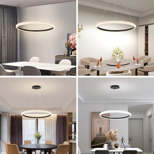 Modern LED Bedroom Chandelier - Dimmable