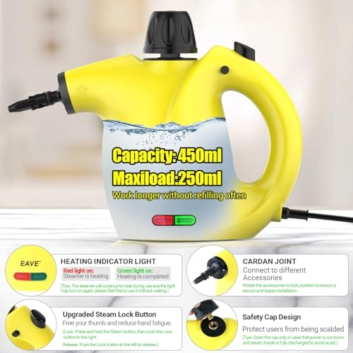Handheld Steam Cleaner - 450 Milliliters