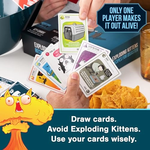 Exploding Kittens: Recipes For Disaster - Card Game