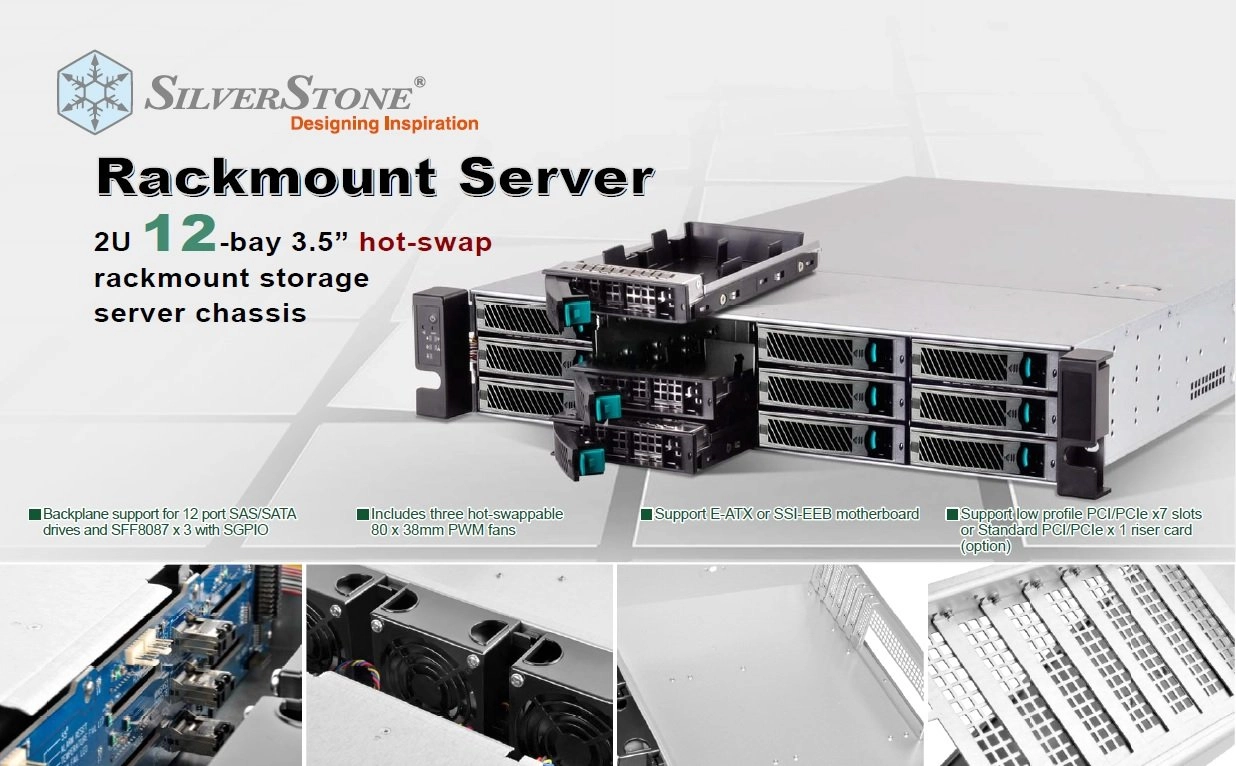SST-RM212 - 2U Rackmount