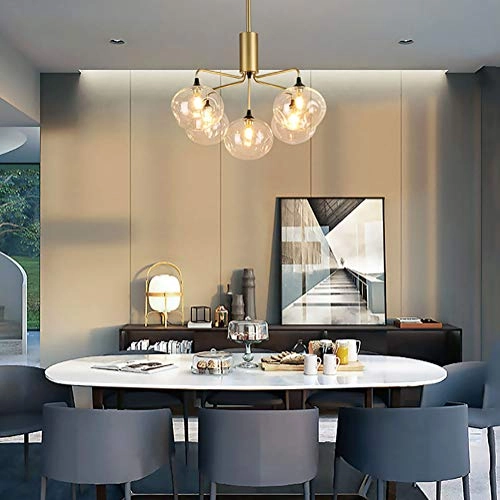 Scandinavian Creative Deflated Shade Chandelier