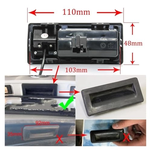 Reversing Camera - Night vision RCA 1280*720