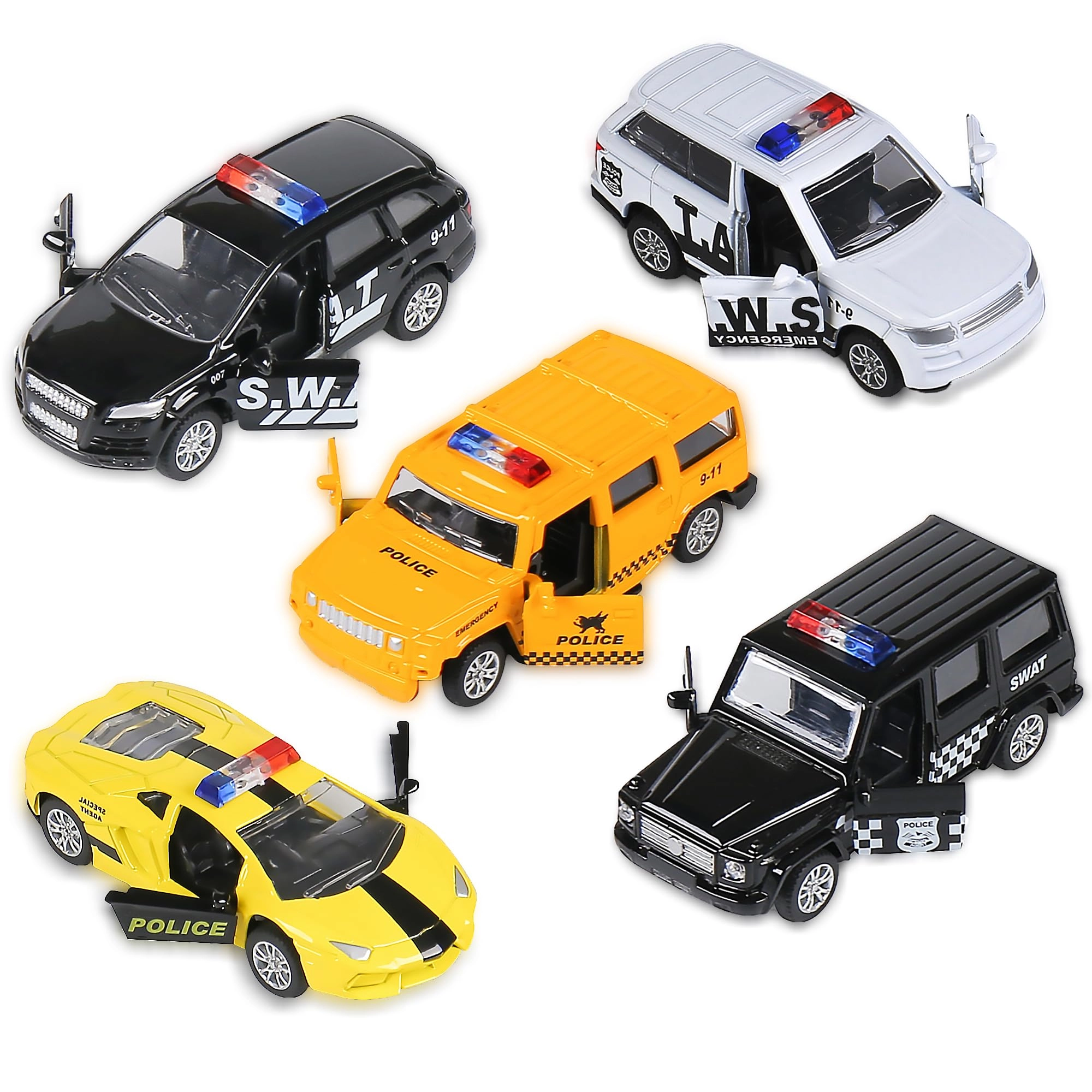 KIDAMI MB1168-1 - 1:64 Scale 5 Pcs