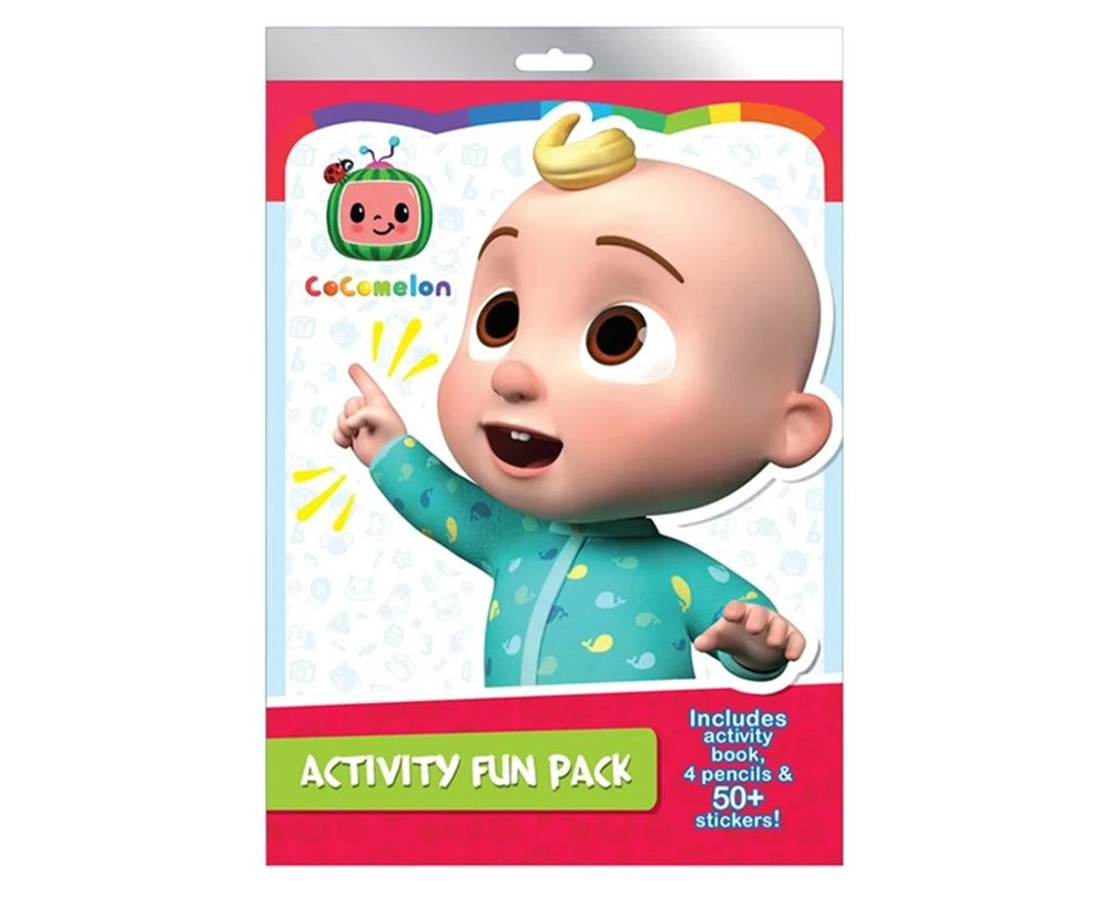 Edu Fun Cocomelon Activity Fun Pack - 2+