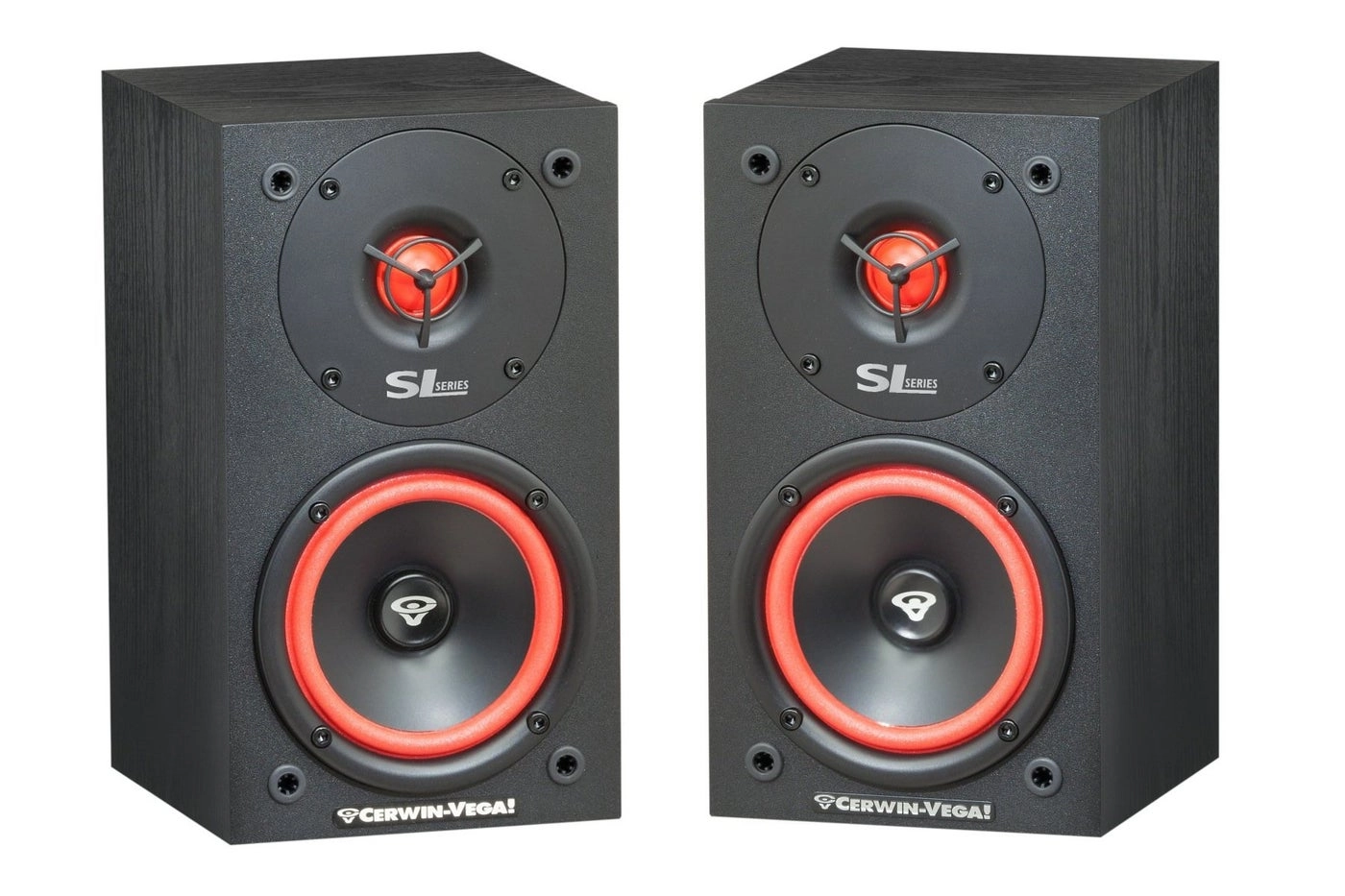 Cerwin Vega Mobile CV SL5M - 2Way Bookshelf Speaker Pair
