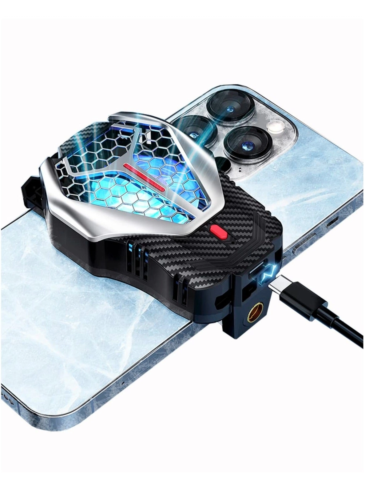 Captaintech Phone Cooler - Semi-Conductor Cooling Silent Fan