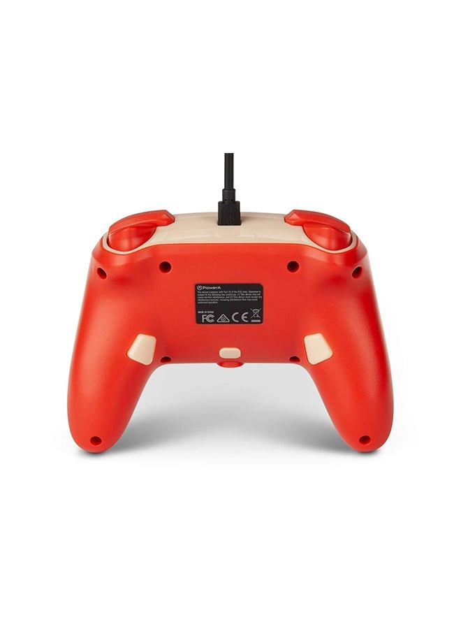 Nintendo Switch Enhanced Speedster Mario Controller Red