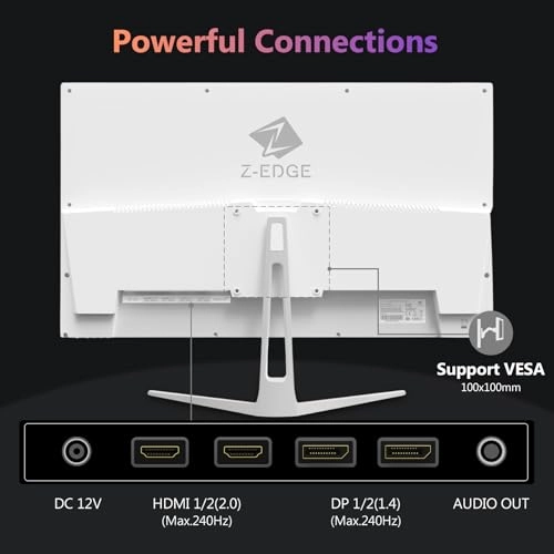 UG27PJ-White - 27 Inches 1920 x 1080 Pixels