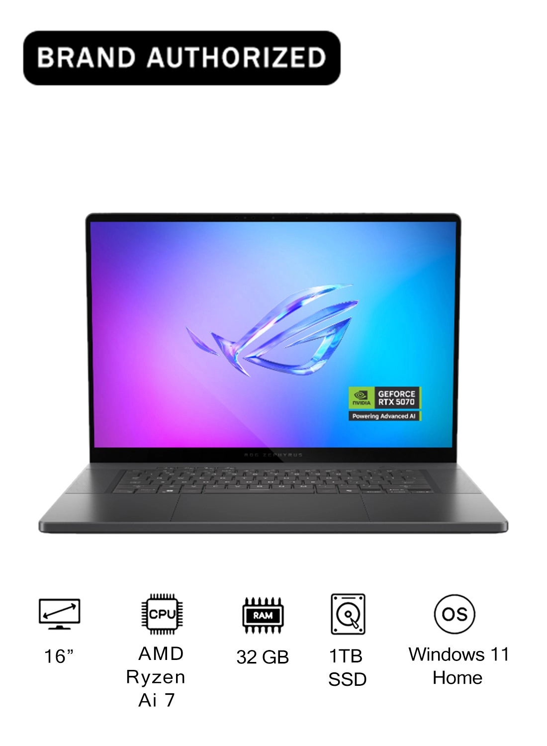 ROG Zephyrus G16 GA605KM - 16'' Ryzen AI 7-350 32GB DDR5 1TB SSD