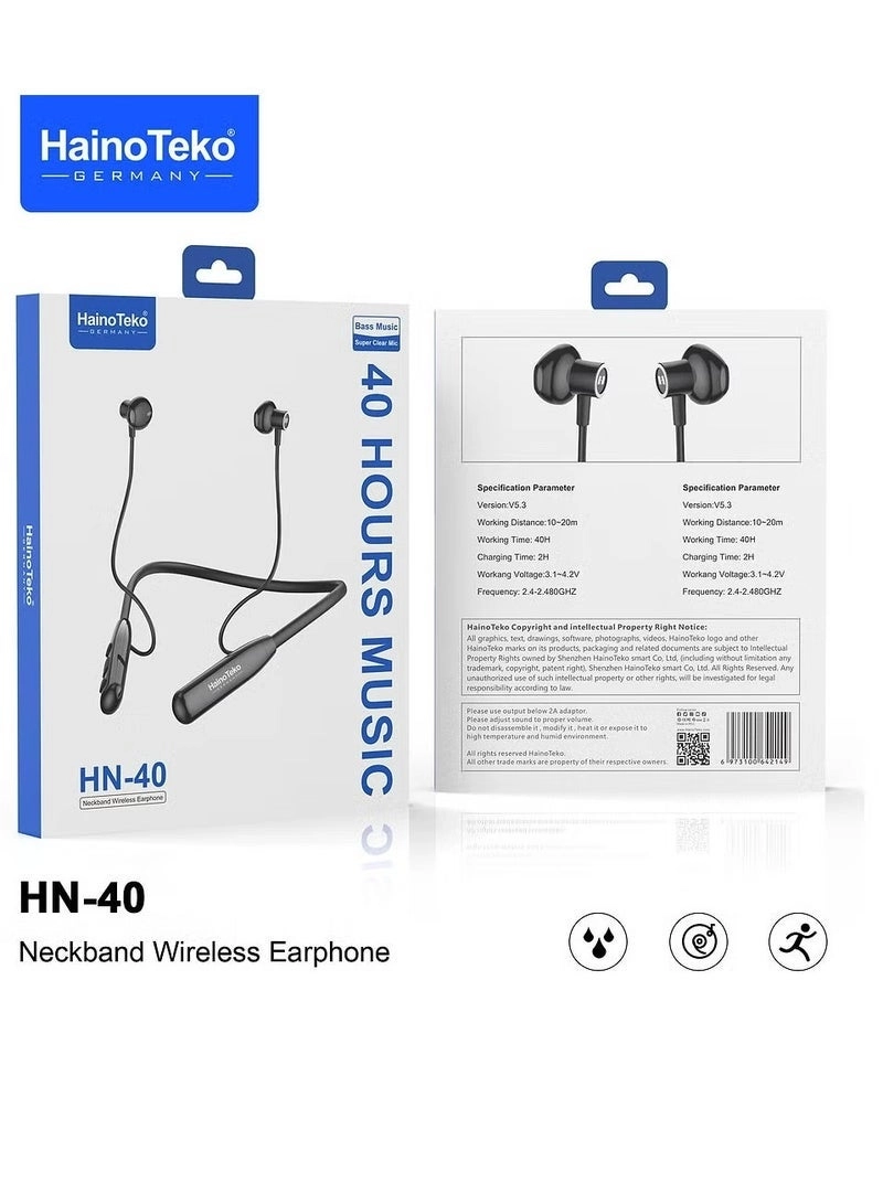HN40 Wireless Earphone