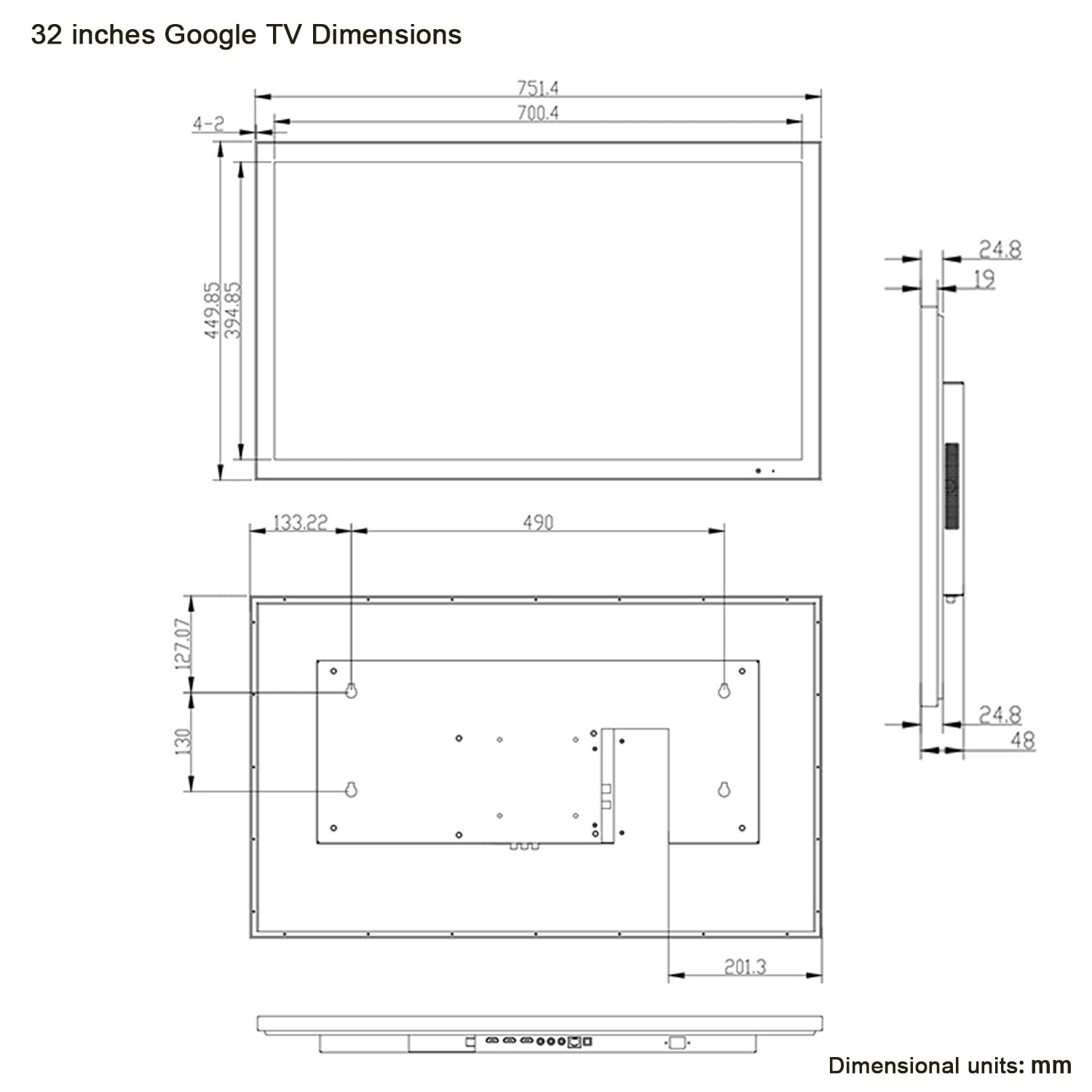 HYG32E - 32”