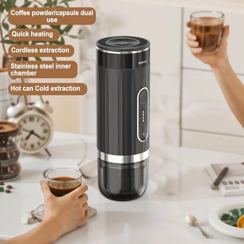 Portable Coffee Maker - 20Bar 7500mAh 3-in-1
