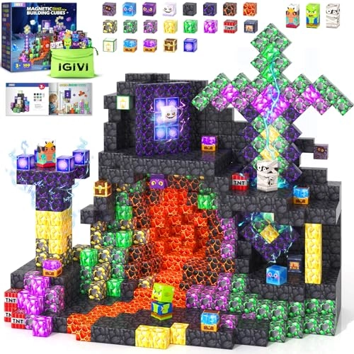 Magworld Lava Cave Set - 100 pcs