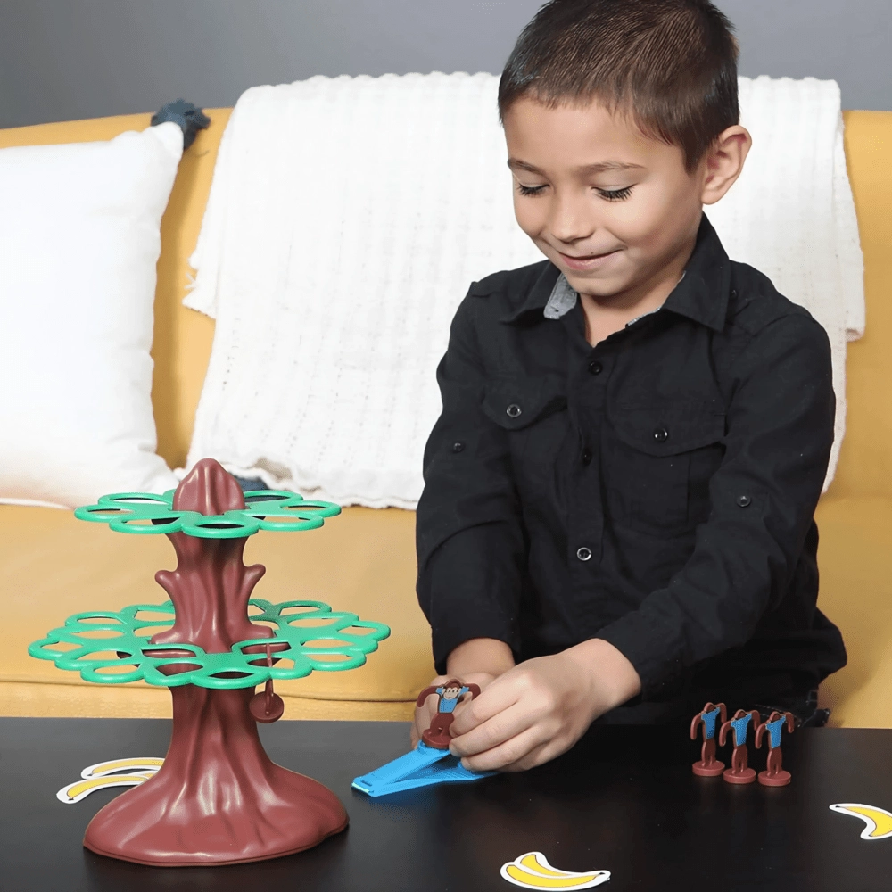 Jumping Monkey Game - Suitable for 3 years and above 16 monkeys