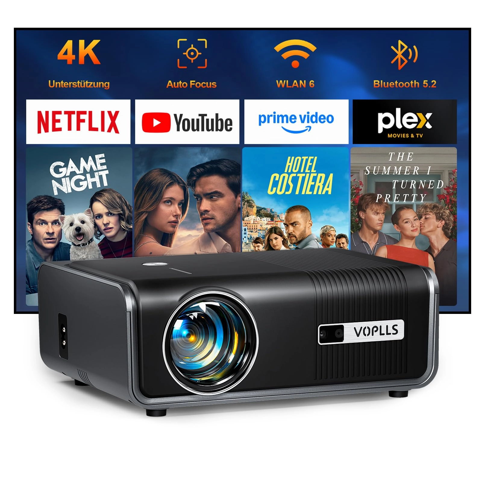 Mini Projector 200 ANSI lumens 1920 x 1080