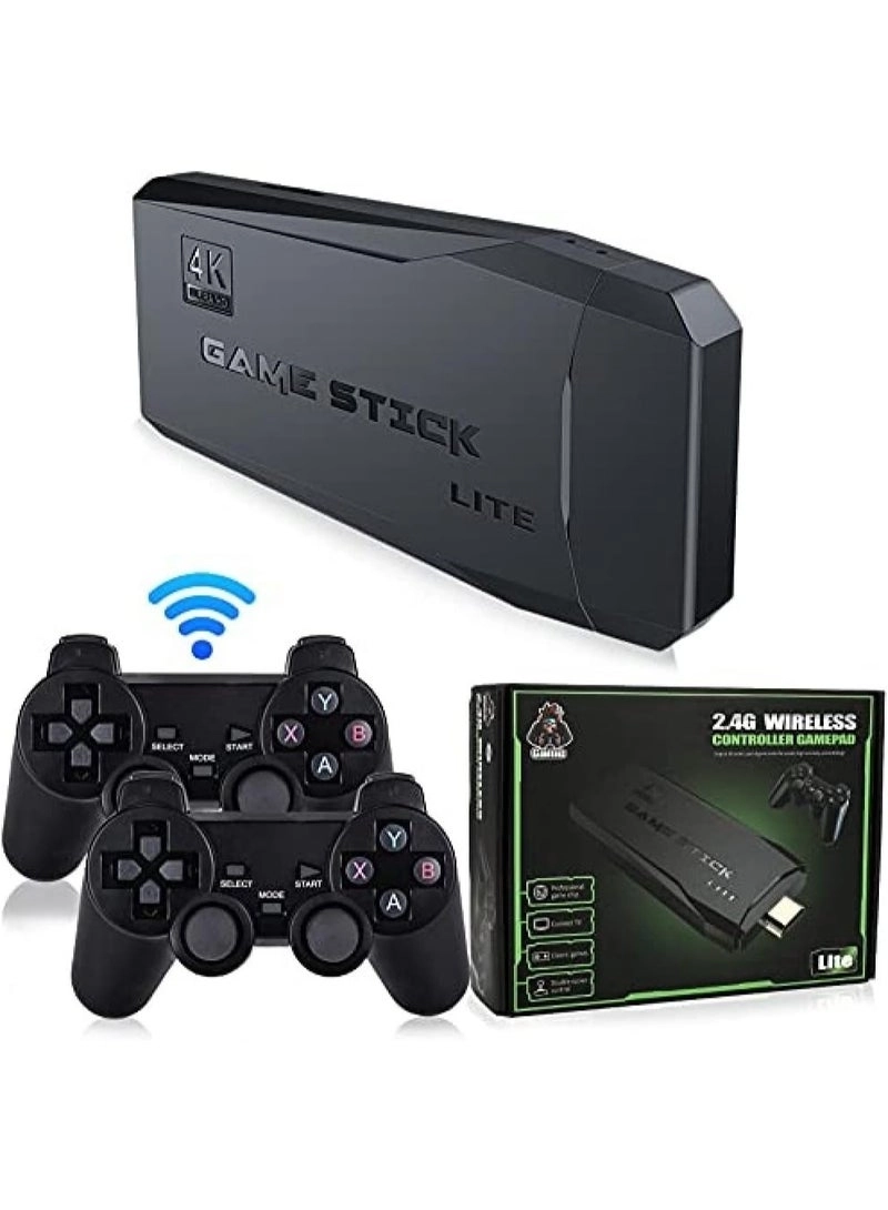 Ontv 4K - 10,000+ Classic Games Dual 2.4G Wireless Controllers