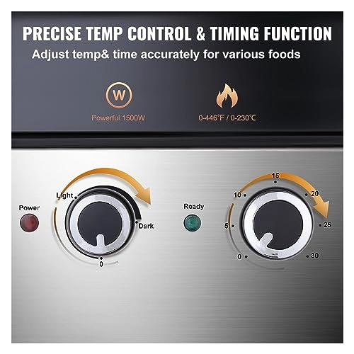 Commercial Electric Griddle - 114x9 inch 29x23 cm