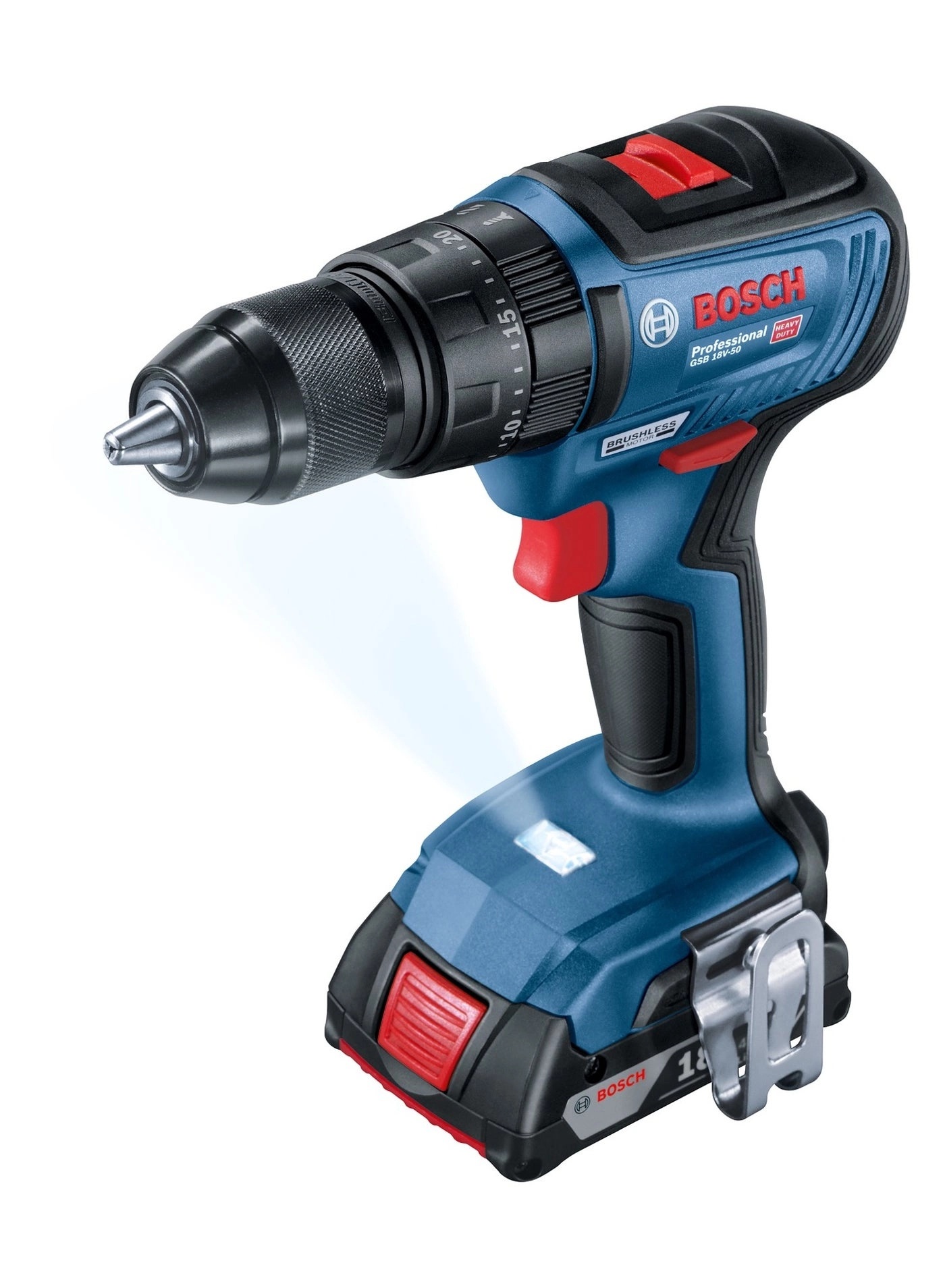 GSB 18V-50 - Brushless Cordless + Accessory Set - 103 Pc.