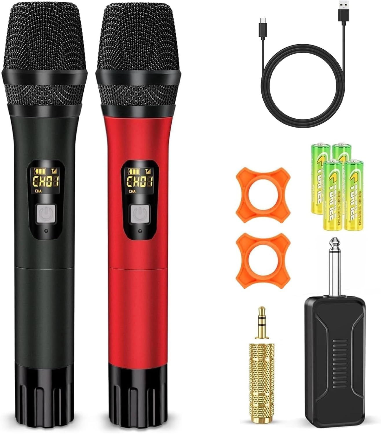 voijump Wireless Microphones - 2 UHF