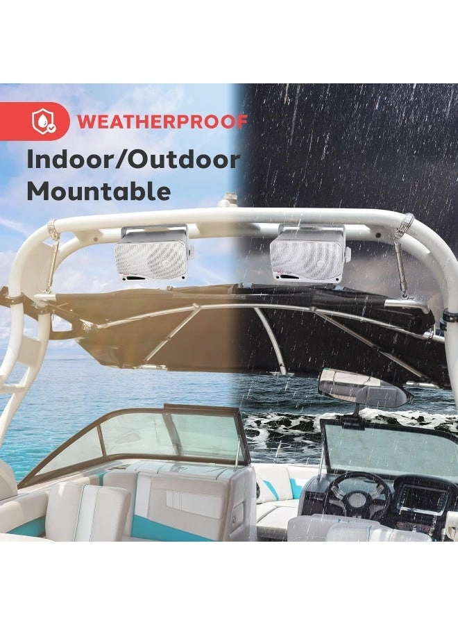 Waterproof Marine Speakers - 3.5" 200 Watt