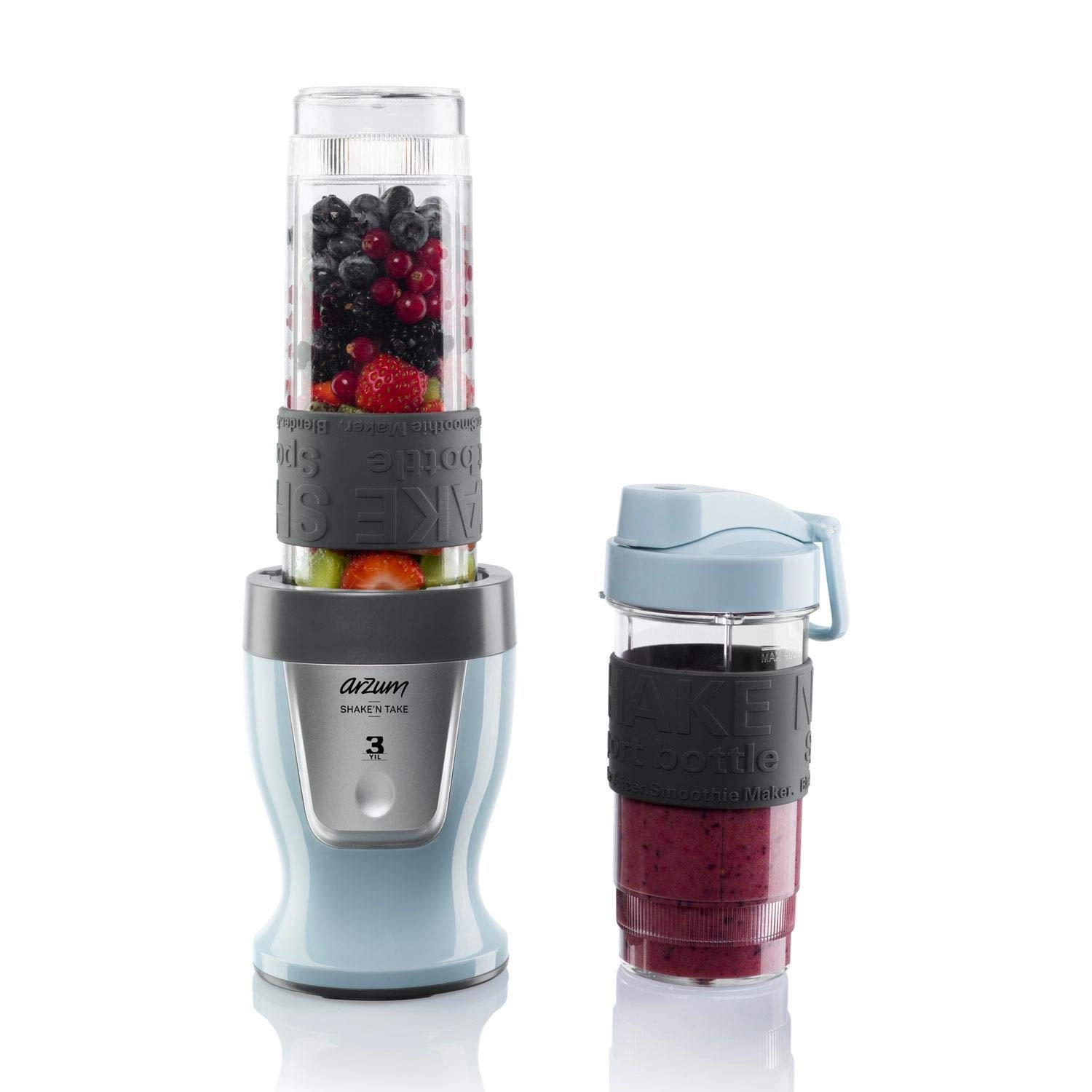 Arzum AR1032 - Personal Blender Light Blue Portable