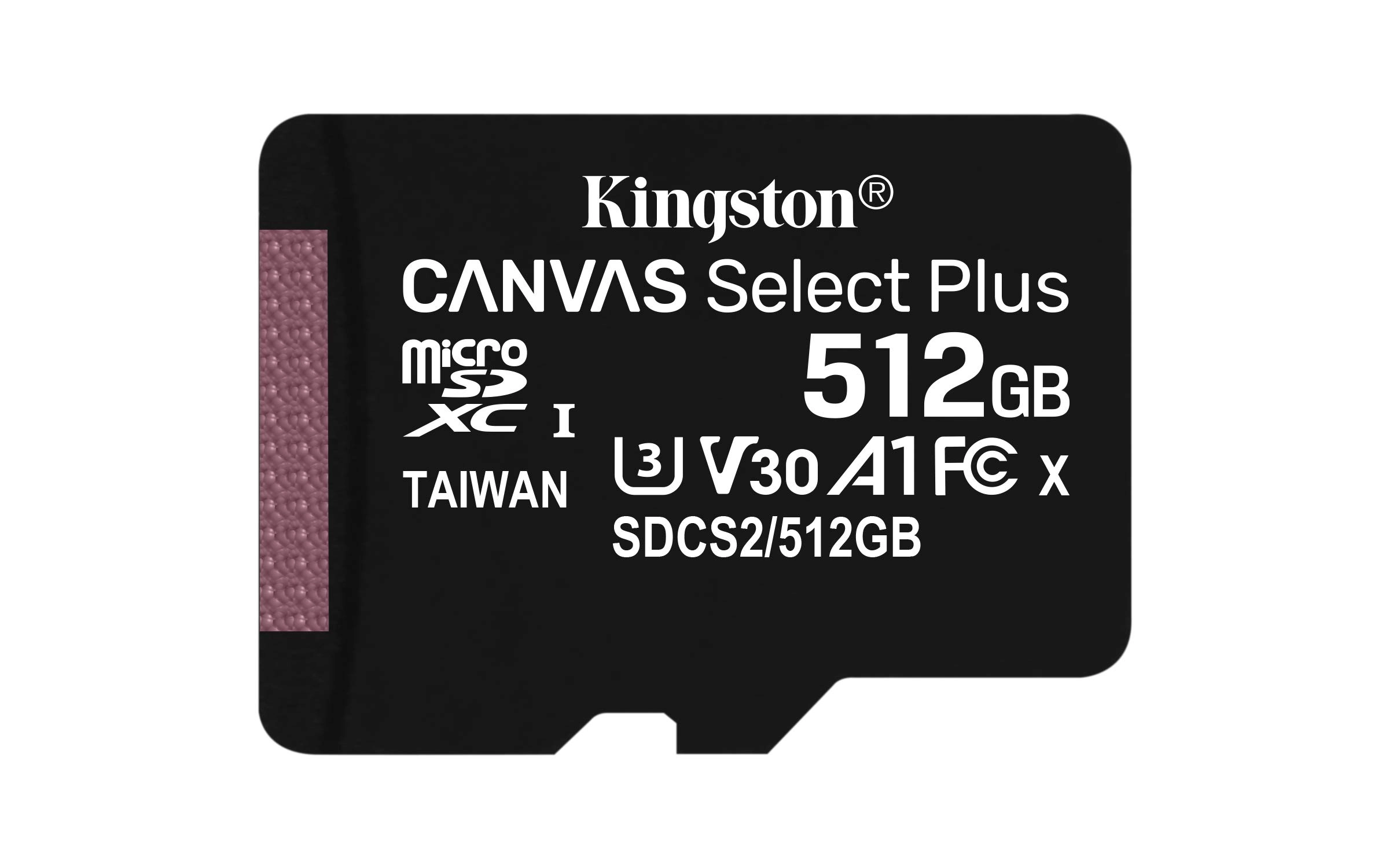 Kingston Technology Canvas Select Plus - 512GB