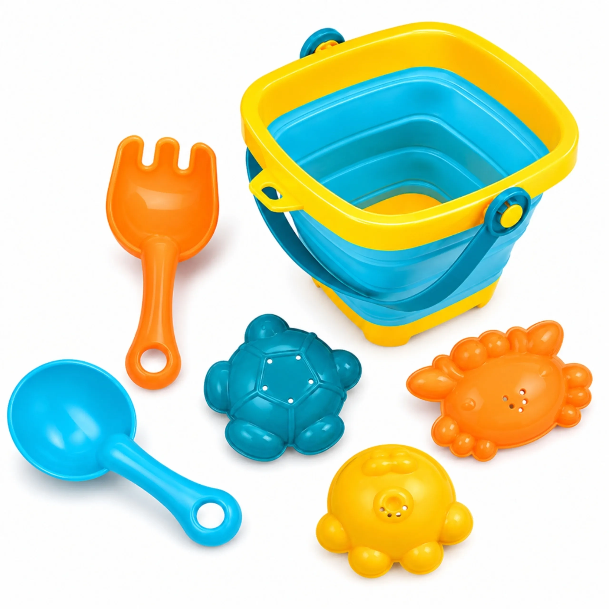 huanger Kids Beach & Sand Toy Playset - Multicolor 6 Pcs