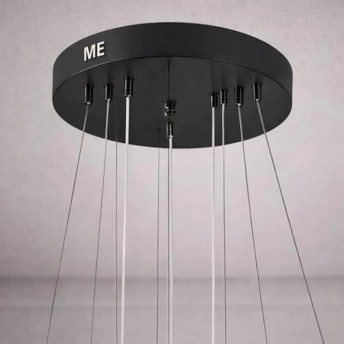 Infinity Ring Chandelier - Dimmable