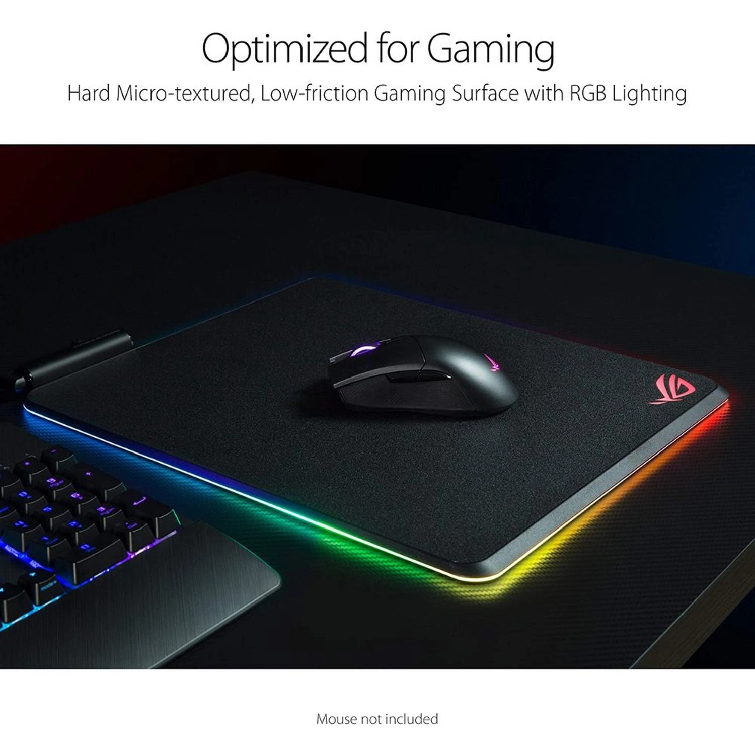 Balteus Hard Gaming Mouse Pad - 37x32 cm