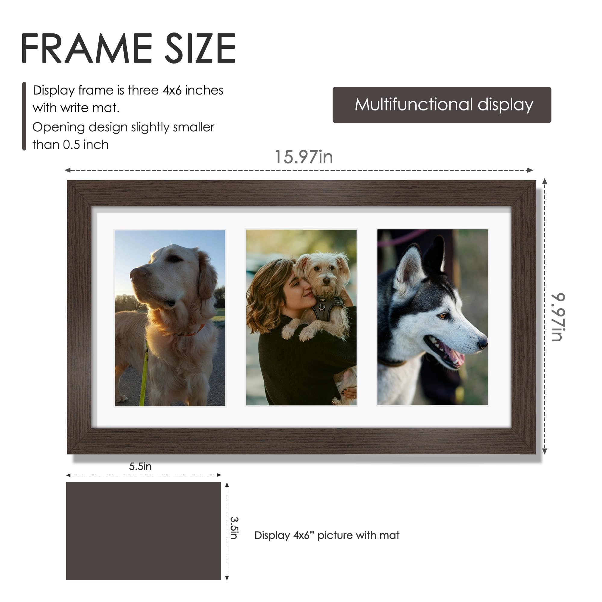Collage Picture Frame - 8x14 3