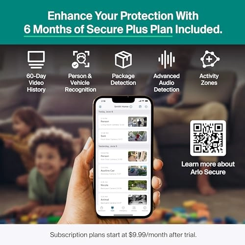 Essential Plug-in Security Camera 2K