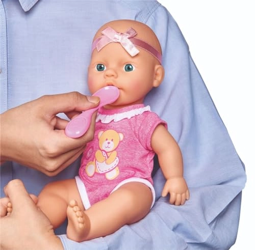 New Born Baby Doll - 30 cm Vinyl Drinking and Wet Function Ages 3+