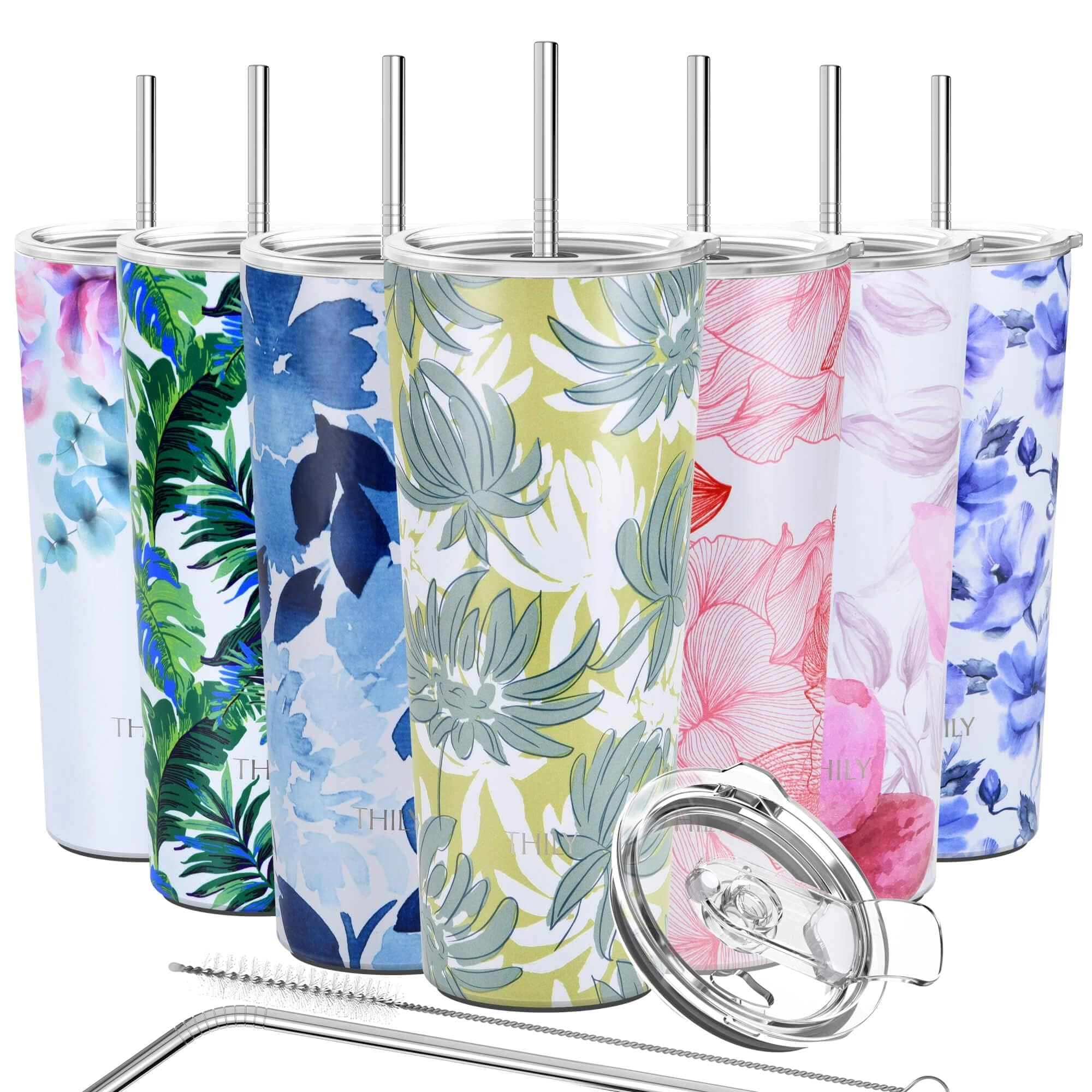thily Stainless Steel Vacuum Insulated Tumbler Travel Mug - 780ml