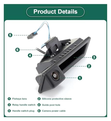 Car Reversing Camera - Night Vision AHD1080P