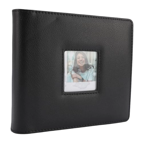 2.62x2.12" 288 Pockets PU Leather Photo Album