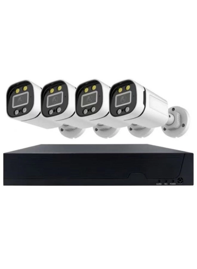 GEEK SPACE CCTV Camera System - 4-Channel Full HD