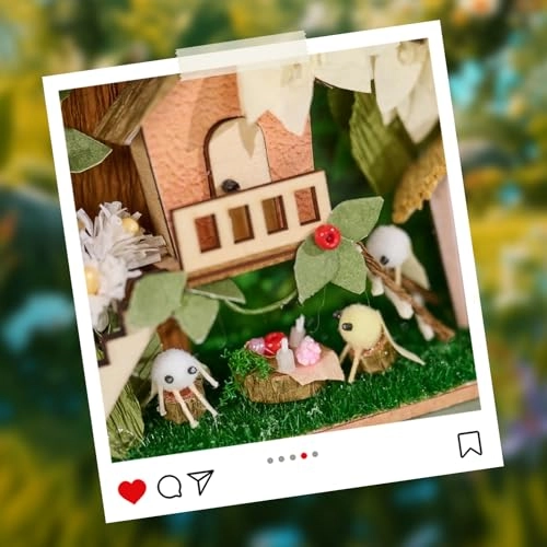 DIY Miniature Dollhouse Kit - Spring
