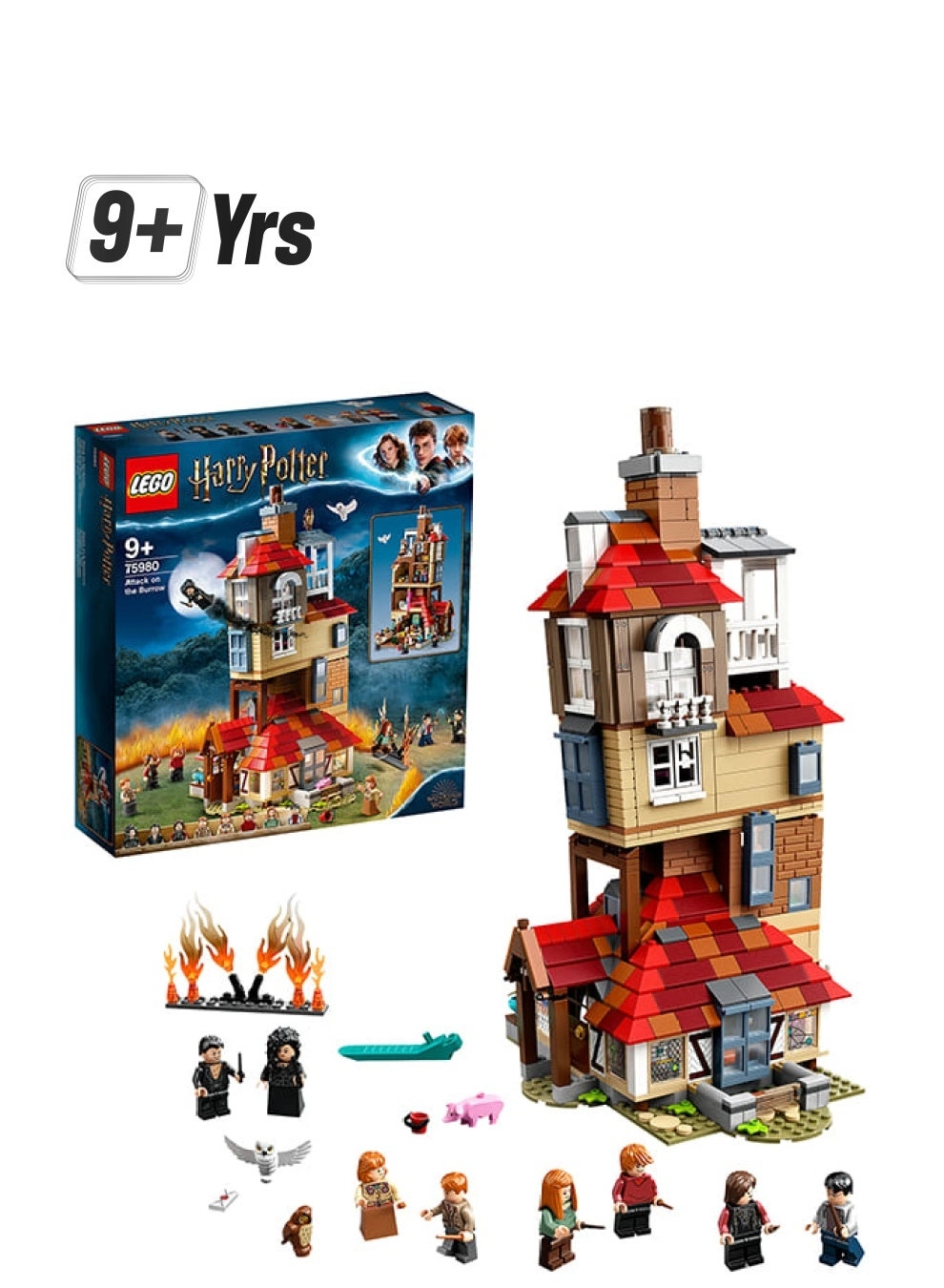 Harry Potter Attack on the Burrow (75980)