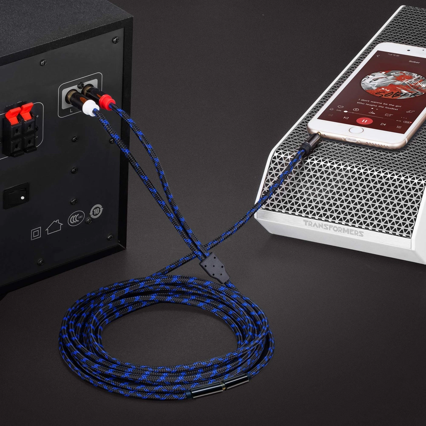 Headphone Extension Cable - 3.5mm Male to Female 8 ft