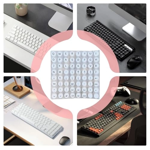 Keyboard Stickers for Long Nails