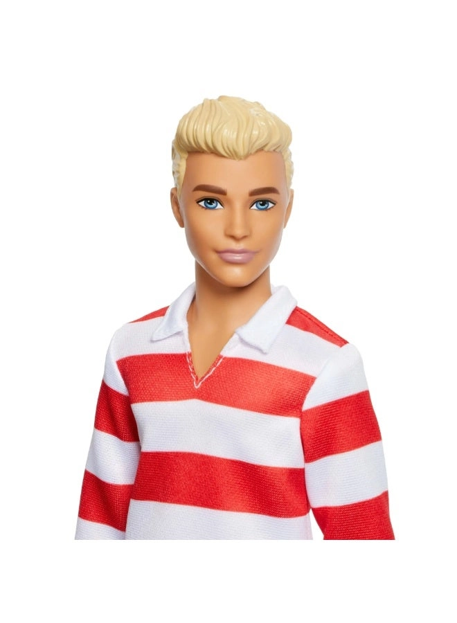 Barbie Fashionistas - Red & Whitre Stripe