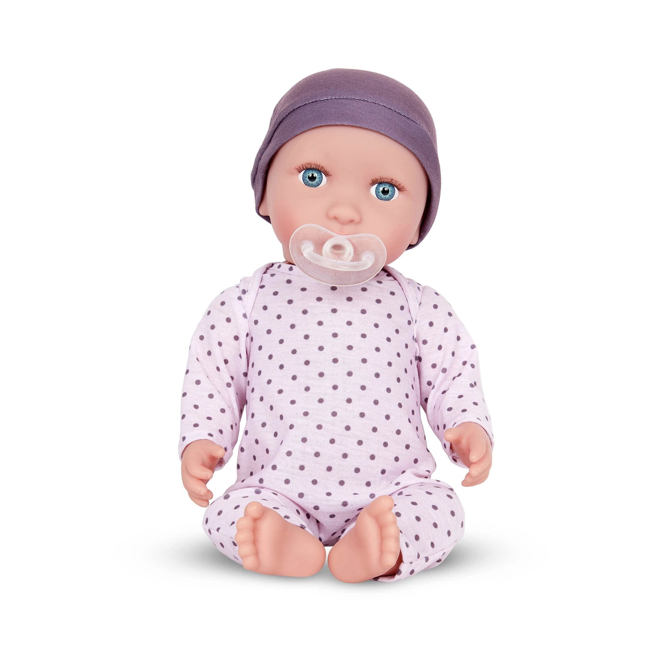 Babi Newborn Baby Doll - 14-inch Soft Body Medium-Light Skin Tone